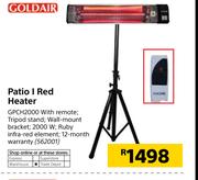Goldair Patio I Red Heater