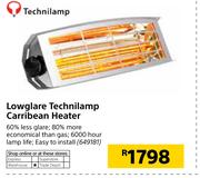 Technilamp Lowglare Carribean Heater