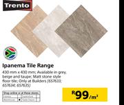 Trento Ipanema Tile Range-430mm x 430mm Per Sqm