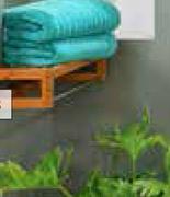 Lusso Towel Rack And Rail Mount (Bamboo)
