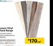 Multi-Flor Luxury Vinyl Plank Range-Per Sqm
