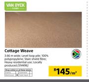 Van Dyck Cottage Weave-Per Sqm
