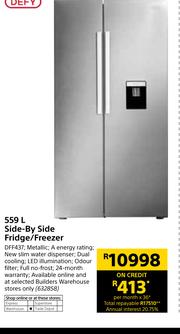 defy fridge builders