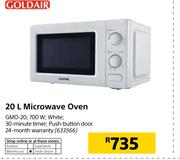 GoldAir 20Ltr Microwave Oven GMO-20