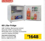 GoldAir 60Ltr Bar Fridge GBF-6