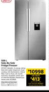 Defy 559Ltr Side By Side Fridge/Freezer DFF437