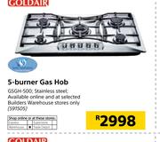 Goldair 5 Burner Gas Hob GSGH-500