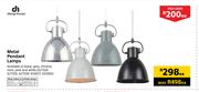 Designhouse Metal Pendant Lamps-Each