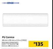 Edge PU Cornice 68mm x 90mm x 2.4m
