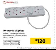Powerworx 10-Way Multiplug