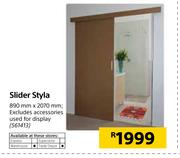 Slider Styla 890mm x 2070mm
