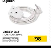 Digitech 16A Extension Lead 5m, 1.5mm