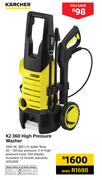 Karcher K2 360 High Pressure Washer