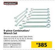 Mastercraft 9-Piece Combination/ Wrench Set