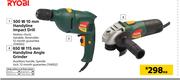 Ryobi 650W 115mm Handyline Angle Grinder-Each
