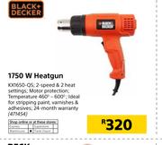Black+Decker 1750W Heatgun KX1650-QS
