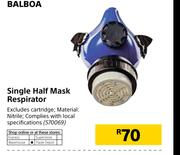 Balboa Single Half Mask Respirator