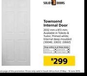 Solid Doors Townsend Internal Door 2032mmx813mm