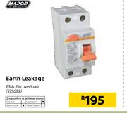 Major Tech Earth Leakage