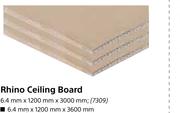 Rhino Ceiling Board 6.4mmX1200mmX3000mm