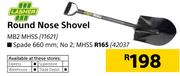Lasher Spade 660mm No 2 MHSS