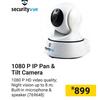 Securityvue 1080P IP Pan & Tilt Camera