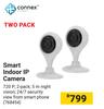 Connex 2 Pack Smart Indoor IP Camera