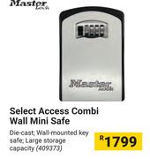 Master Lock Select Access Combi Wall Mini Safe 409373