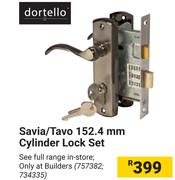 Dortello Savia/Tavo 152.4mm Cylinder Lock Set 757382, 734335