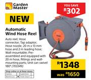 Garden Master Automatic Wind Hose Reel