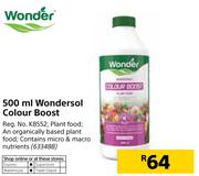 Wonder 500ml Wondersol Colour Boost