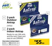 Pro Tek 2-Pack Outdoor Antrap-Each