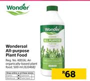 Wondersol All-Purpose Plant Food-500ml 