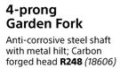 Lasher 4-Prong Garden Fork