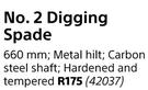 Lasher No. 2 Digging Spade 660mm