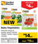 Garden Master Baby Vegetables-Each