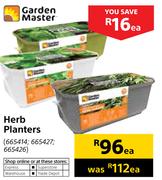 Garden Master Herb Planters-Each