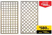 32mm Diamond Or Sqaure Trellis 900mm X 1800mm-Each