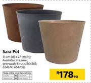 Sara Pot 31cm (D) X 27cm(H)-Each