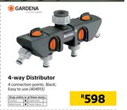 Gardena 4 Way Distributor