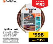 Gardena Highflex Hose-12mm x 30m