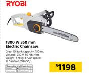 Ryobi 1800W 350mm Electric Chainsaw