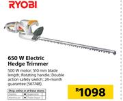 Ryobi 650W Electric Hedge Trimmer