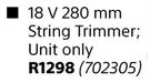 Black + Decker 3 In 1 Cordless Deck Trimmer