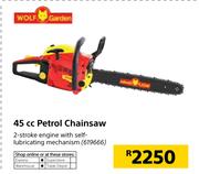 Wolf Garden 45cc Petrol Chainsaw