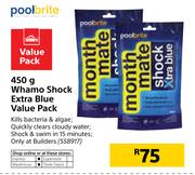 Pool Brite 450g Whamo Shock Extra Blue value Pack