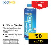 Pool Brite 1L Green Go Algaecide
