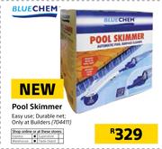 Blue Chem Pool Skimmer Easy Use Durable Net