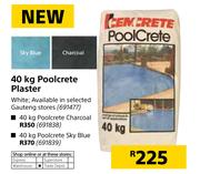 Cemcrete Poolcrete Charcoal Plaster-40Kg