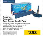 Pool Master Aquarius Automatic Pool Cleaner Combi Pack